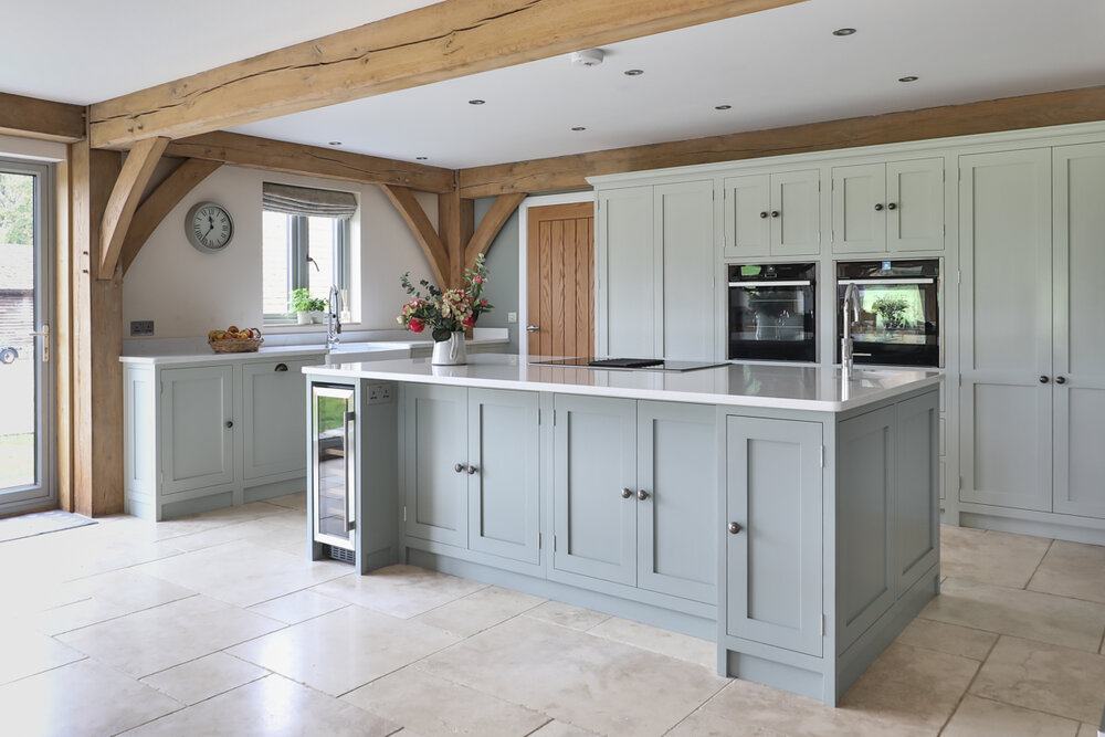 Bespoke shaker kitchen interior photography