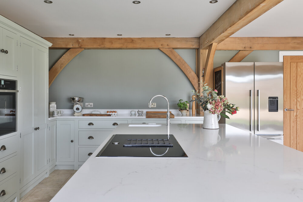 Bespoke shaker kitchen interior photography