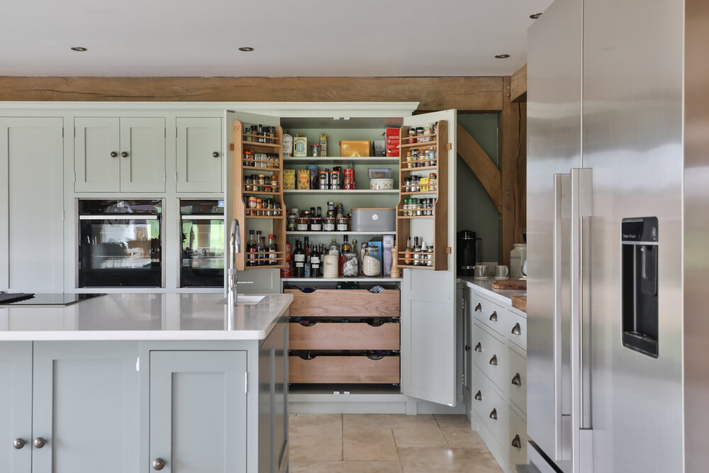 Bespoke shaker kitchen interior photography