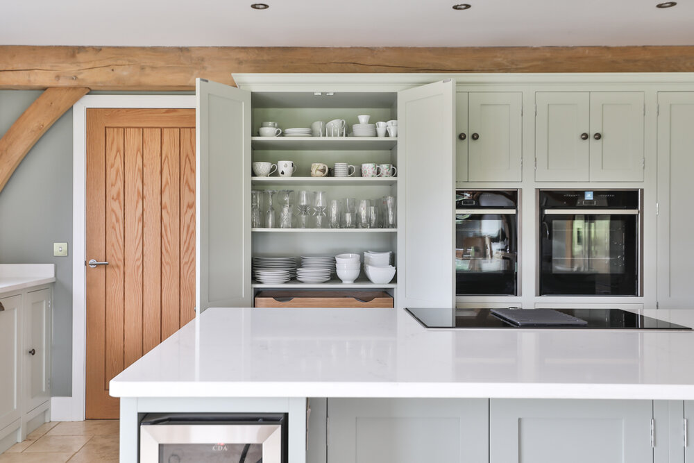 Bespoke shaker kitchen interior photography