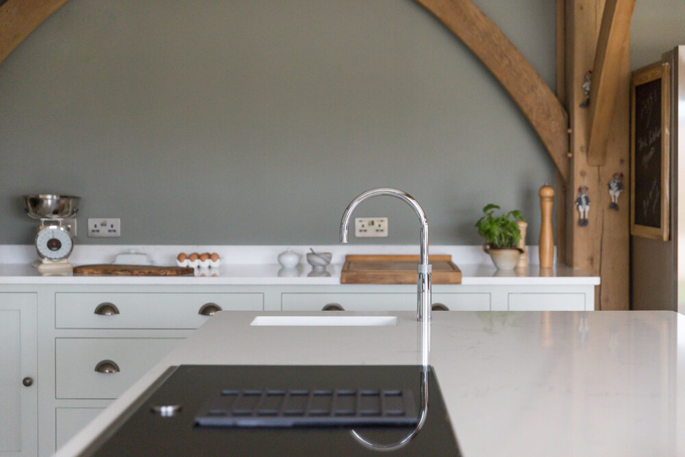 Bespoke shaker kitchen interior photography