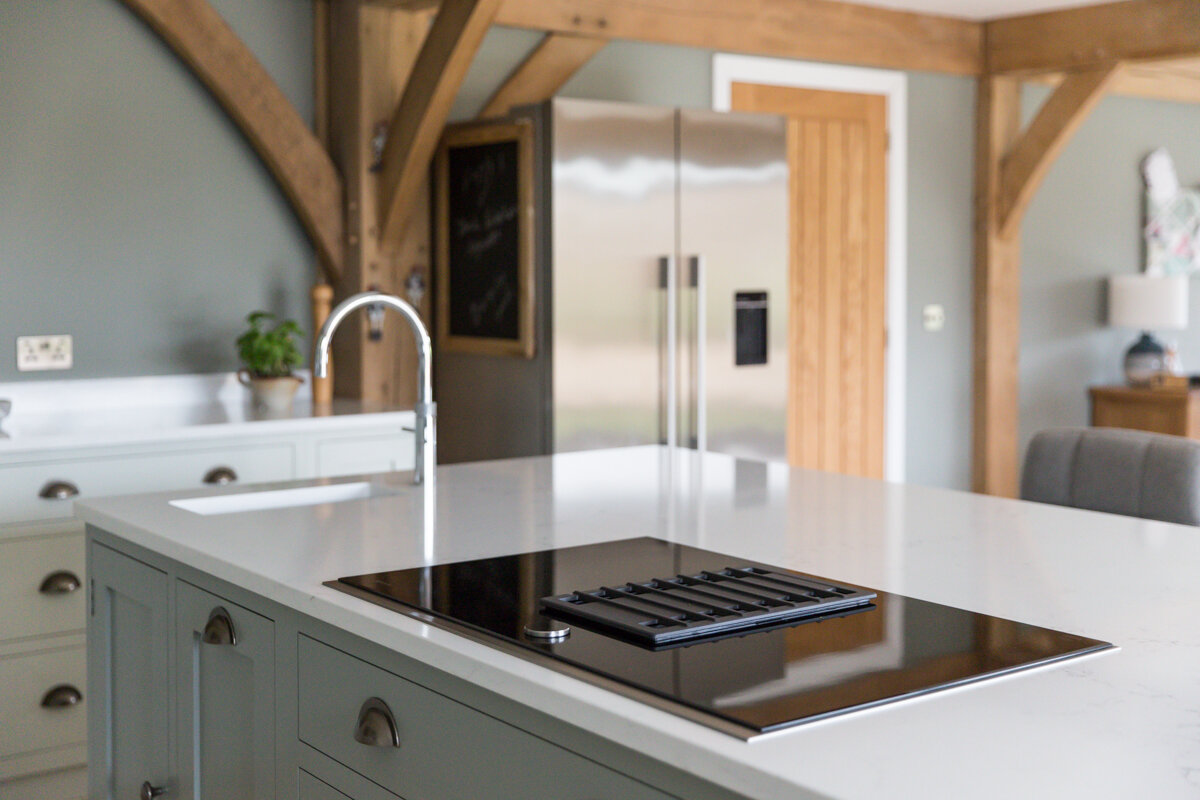 Bespoke shaker kitchen interior photography