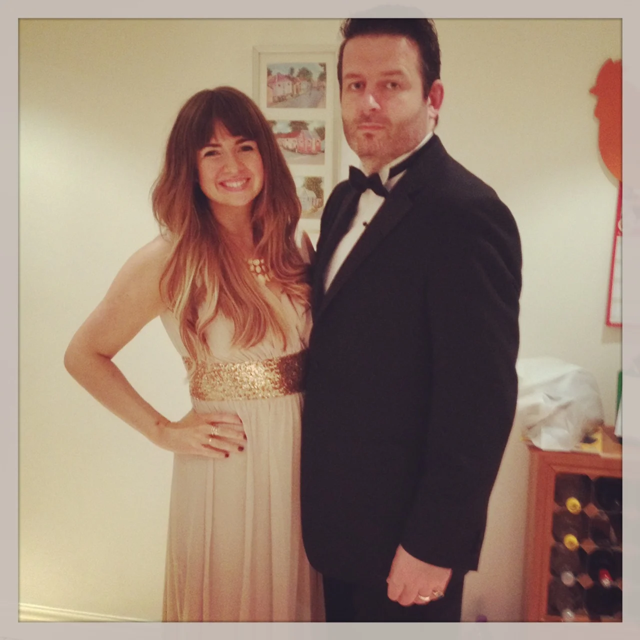 Al was really happy to attend The Angel Ball lol