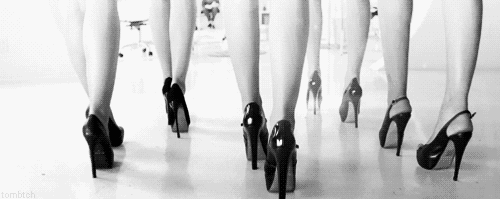You can choose your own shoes to follow your gut. Just make sure they're fabulous.