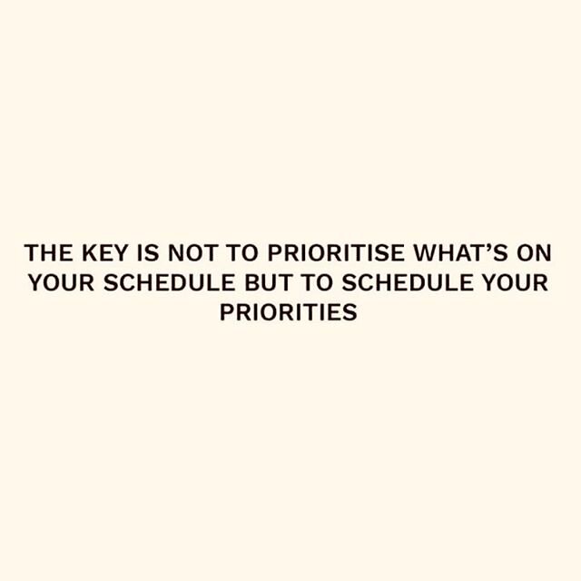 This has been such a game changer for me. I run my day focused on what are the purposeful things to achieve rather than tasks to tick off. Because tasks always get done but the things that my dream depends on? Well they are down to me and I keep them