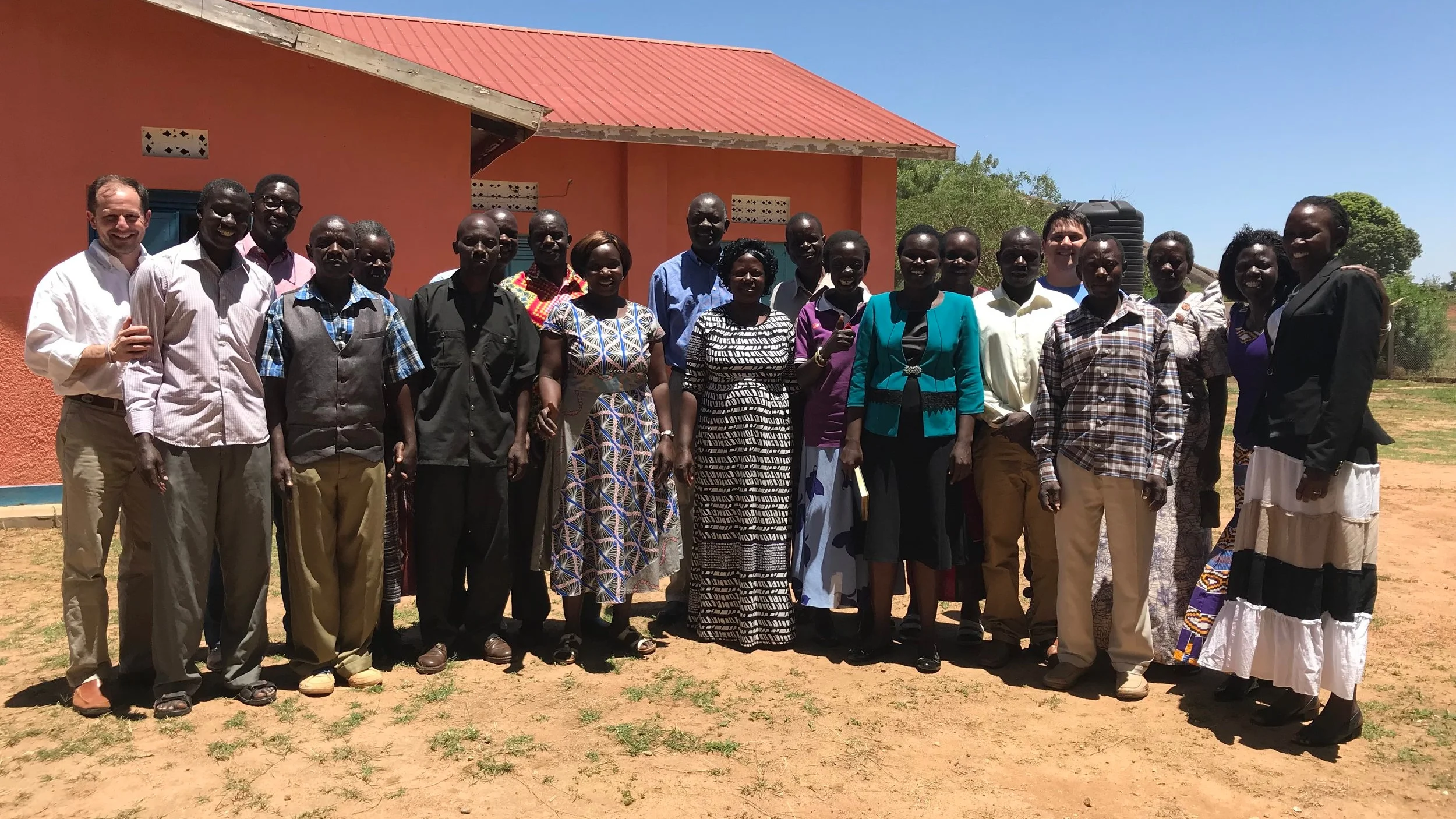 we send an experienced team to work alongside local leadership to assess both PHYSICAL and spiritual needs. together, we create a project plan that ADDRESSES the needs of the church and it’s community.