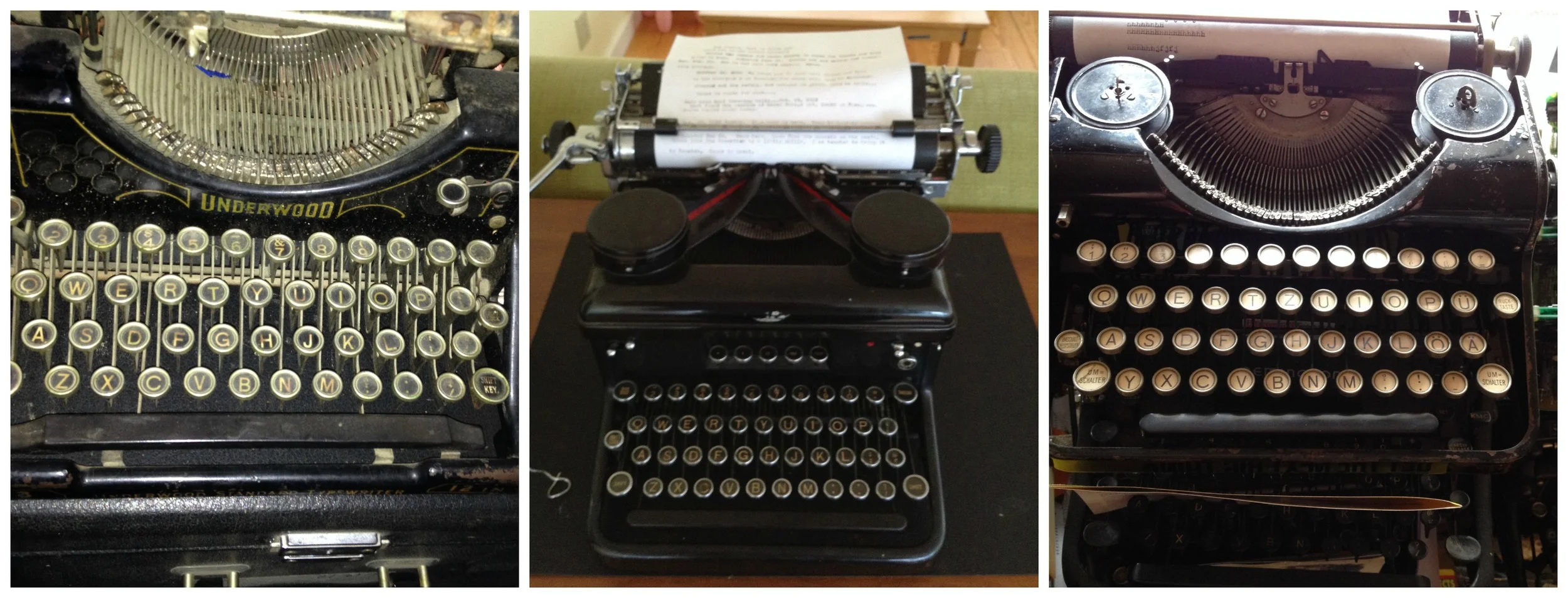 Typewriters!