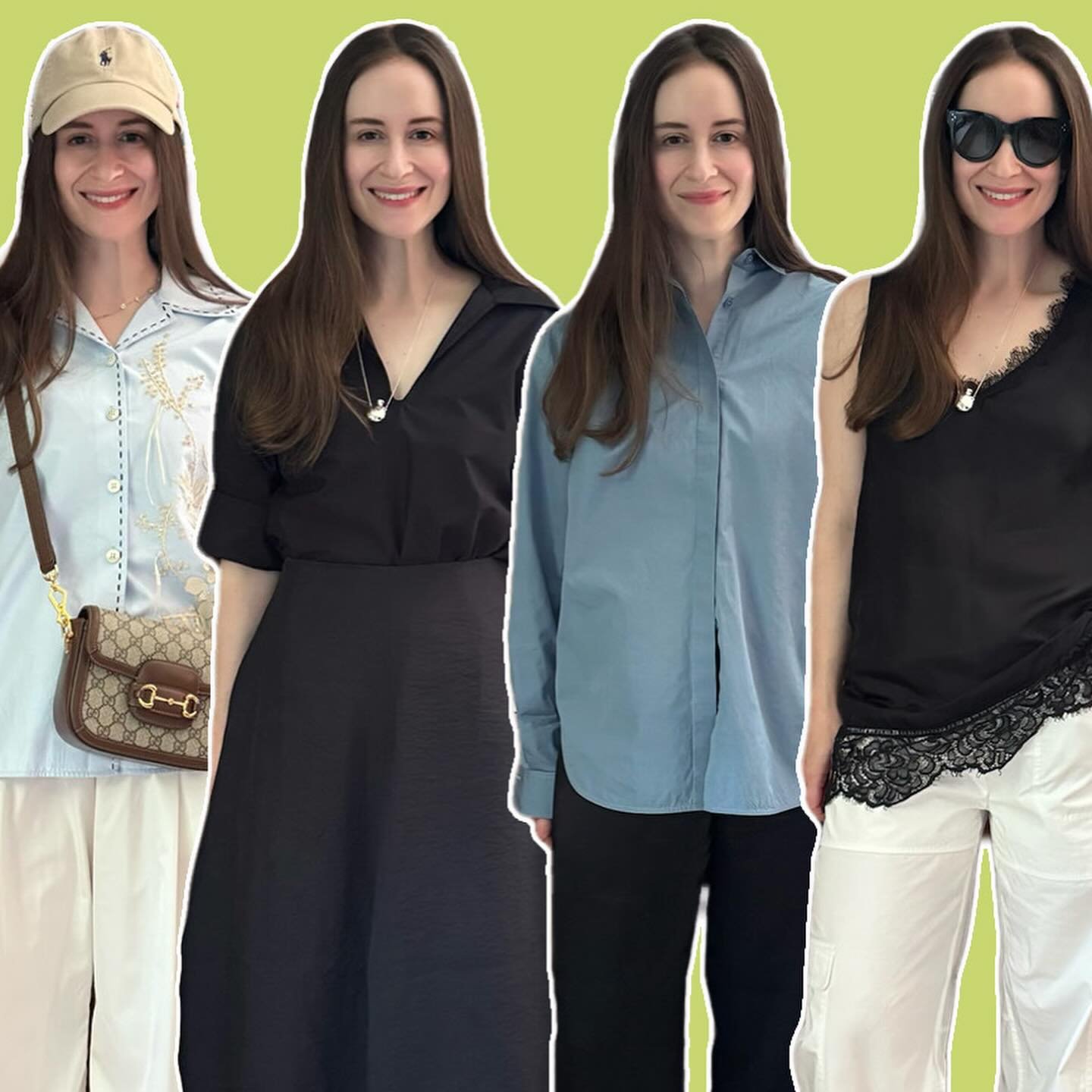 Time for a closet edit! Part 2 of my summer closet audit is here and I&rsquo;m starting to find my style during this year of transition. I tried on every single thing in my closet and here are my favorite outfits, what I&rsquo;m selling, and why I&rs