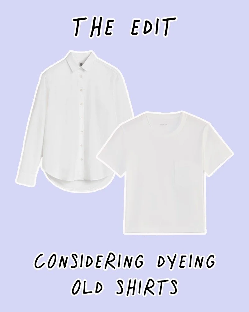 I don&rsquo;t have any alterations cooking right now, but I can&rsquo;t stop thinking about the @greenmattersnaturaldyeco dye lot of the month colors. It might be time to send in some old t-shirts and dingy white button-ups for a refresh... #sustaina