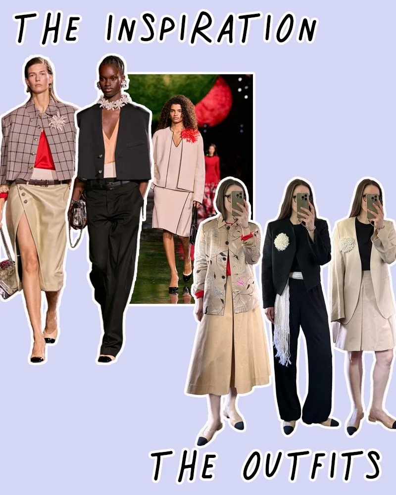The inspiration vs. shopping my closet, Chanel Spring 2026 edition!