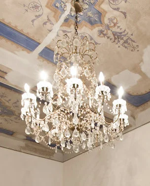 Bemalte Decke