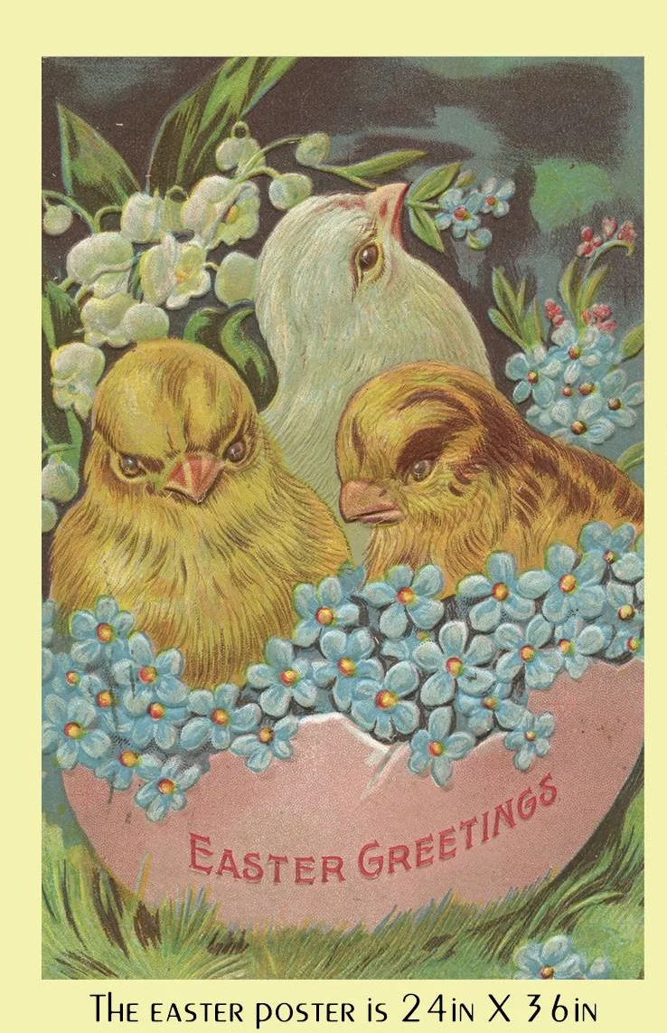 Limited Edition Hexistential Graphics Poster for Easter!