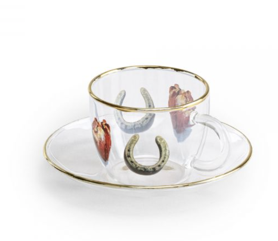 I love you Glass Coffee Cup 
