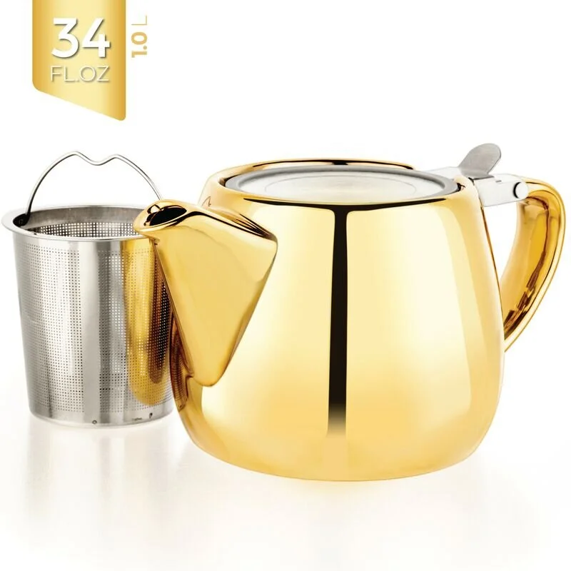 Pluto Teamaker 18.2oz Gold
