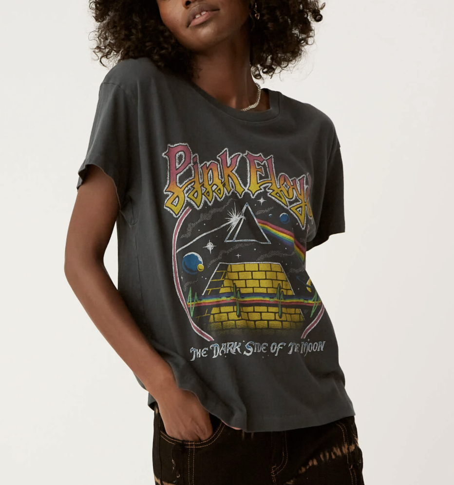 Pink Floyd Dark Side Pyramid Tour Tee