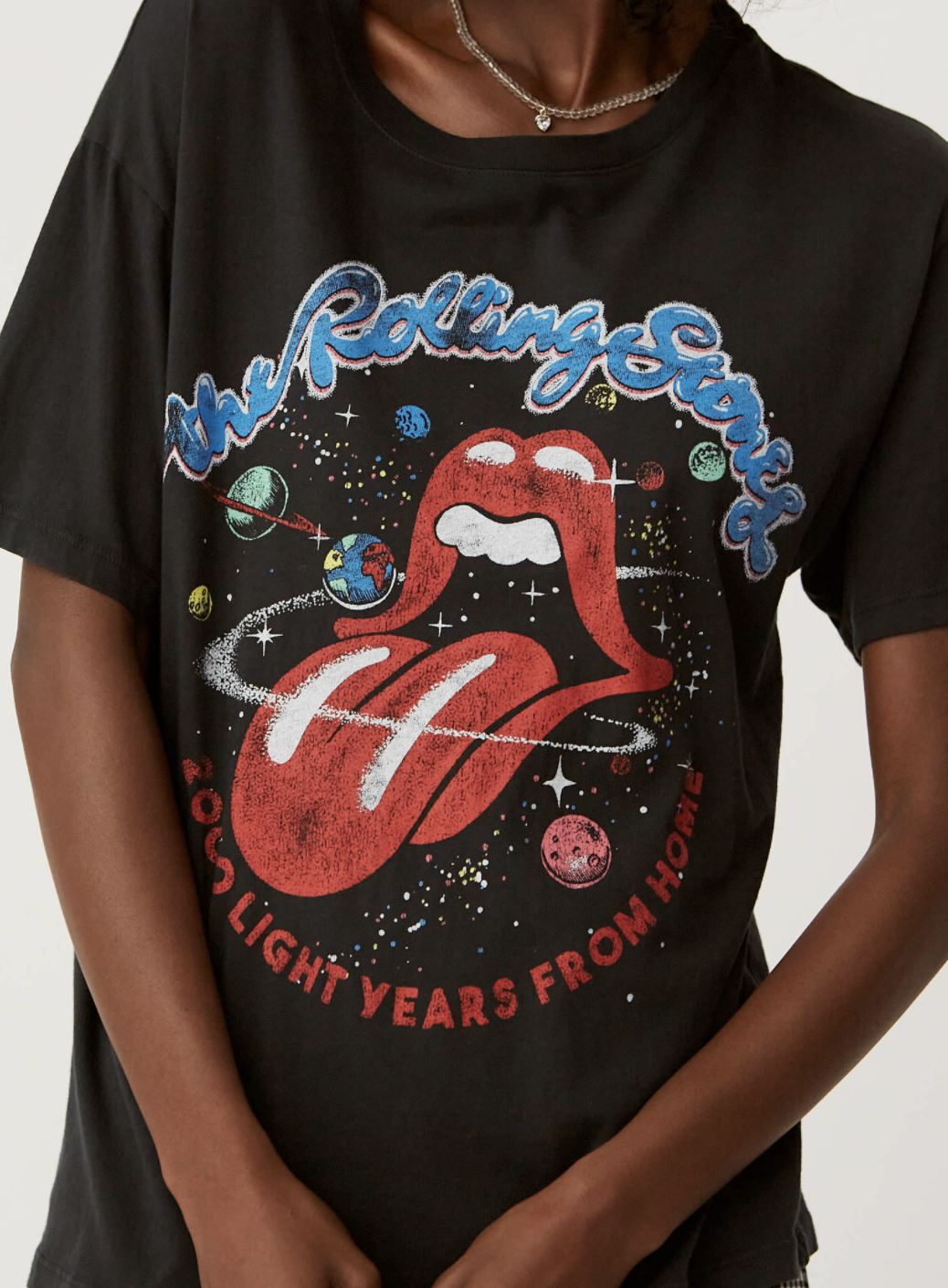 Rolling Stones Galaxy Boyfriend Tee