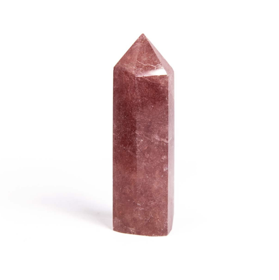 Red Aventurine Strawberry Quartz Point