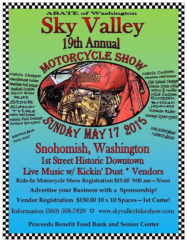 Sky Valley Motorcycle Show 2015 - Snohomish