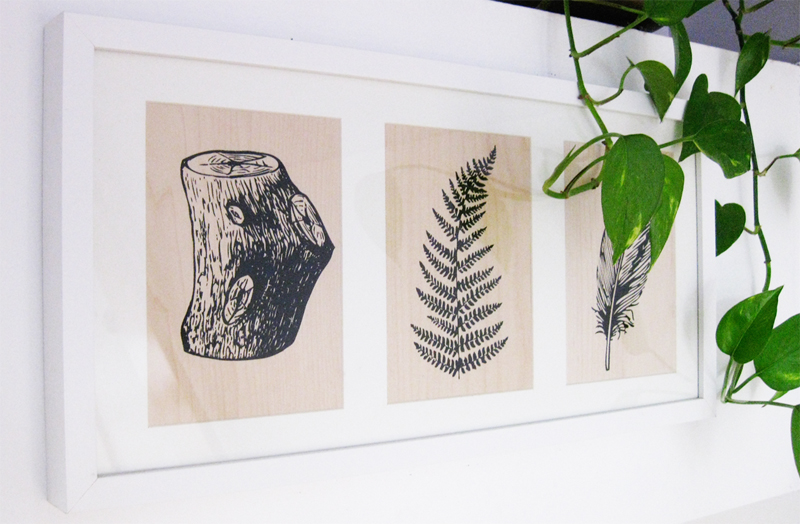 More UNIK prints bring a touch of the outdoors to our staircase at Silverwood.