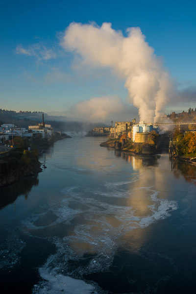 "The River and Mills in the Morning" - Fall 2013