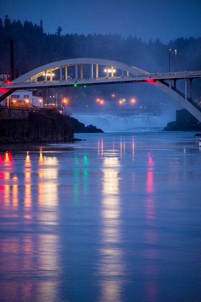 "The Bridge and the Falls Before Daybreak" - Spring 2013