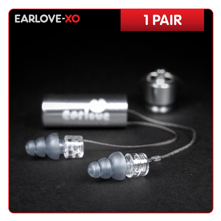 Nora O'Connor Earlove-XO: 1 Pair — Earplugs for music,musicians