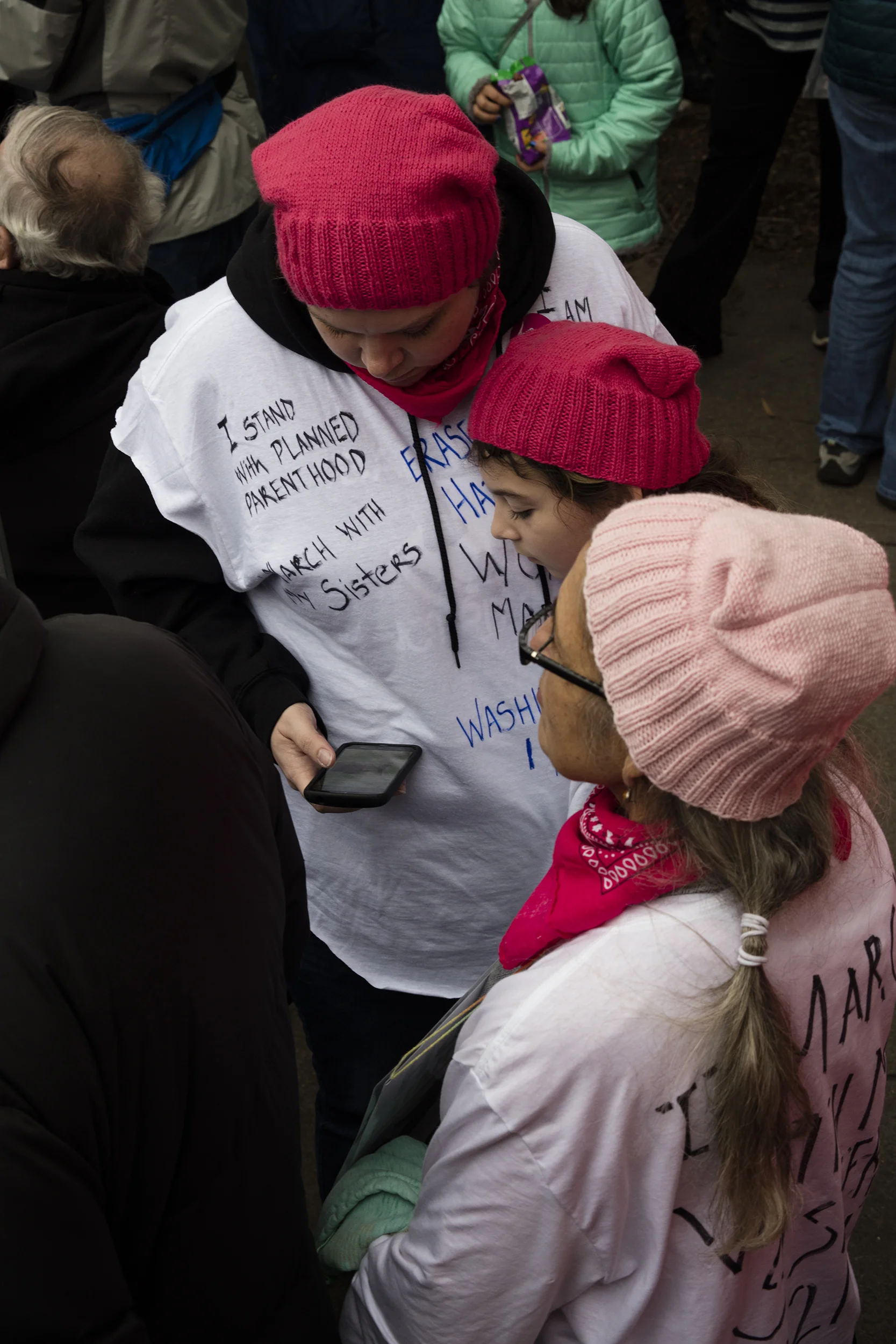 Women's March on Washington: Mothers and Daughters (Copy)