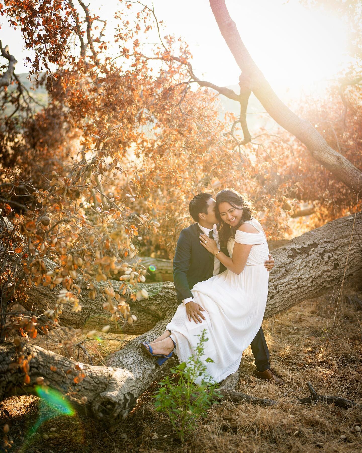 We sometimes wonder what the grooms say when we tell them to &ldquo;Whisper Sweet Nothings!&rdquo; 🤔 Lol! Whatever it is, it always seems to get the brides to giggle! 🙈
 &bull;
With all the chaos going on in the world, it&rsquo;s been a blessing to