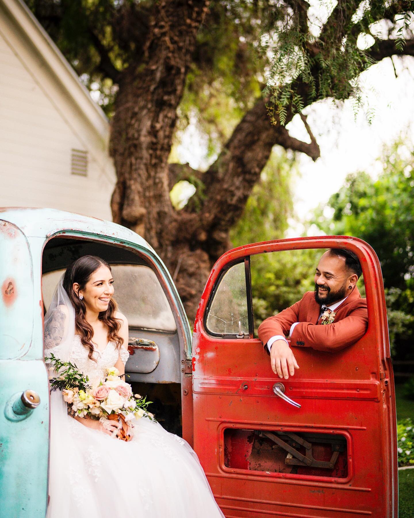 Scroll to the end to see how wild these two are about each other! 😜 We loved Bri &amp; Ryan&rsquo;s energy throughout their entire wedding journey - from their adventurous engagement session in Julian, CA to their stunning, crazy fun reception at Gr