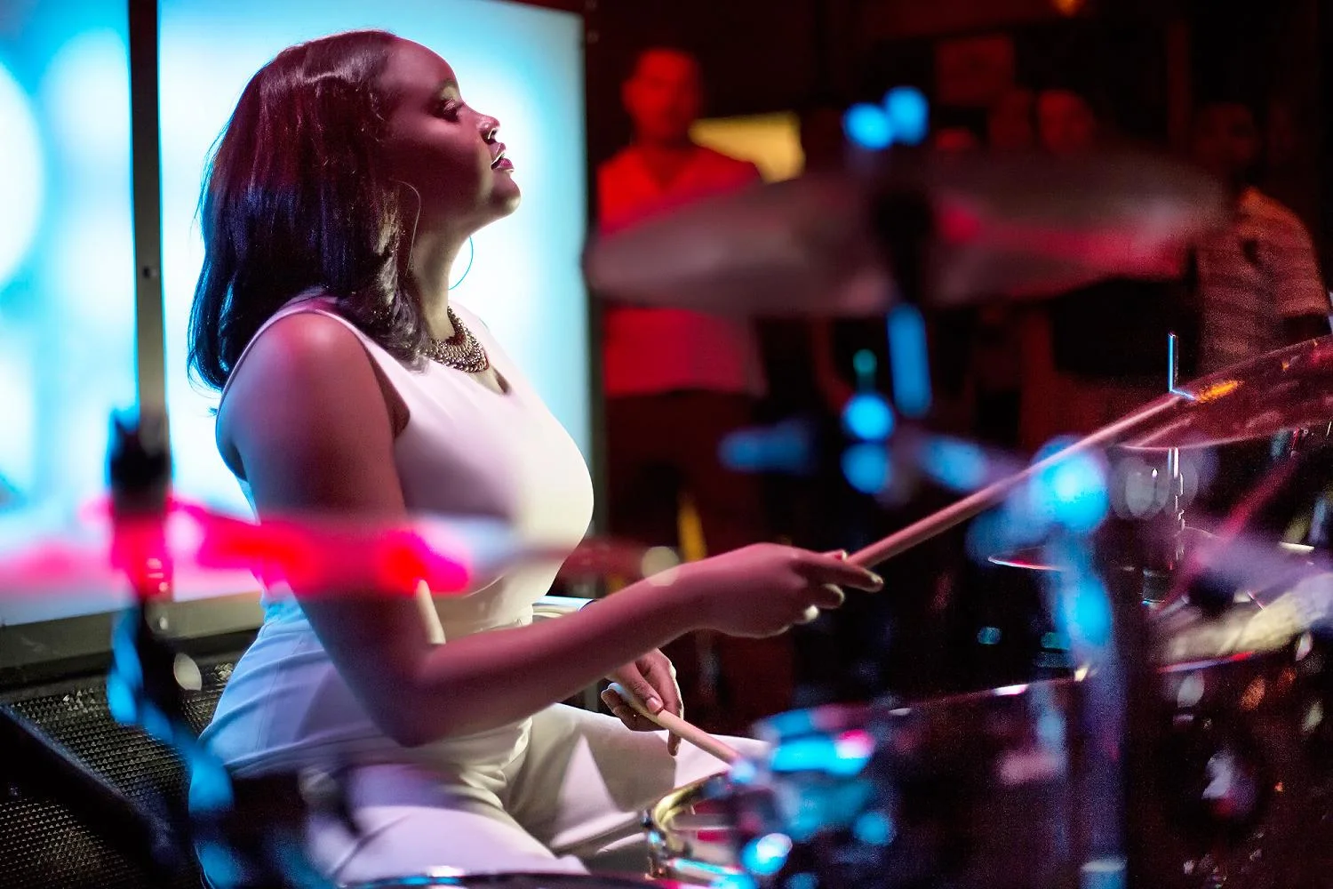 Glorious, Livetronica Drummer Pop-R&B Singer, Live at Sullivan Room, New York City 13.jpg