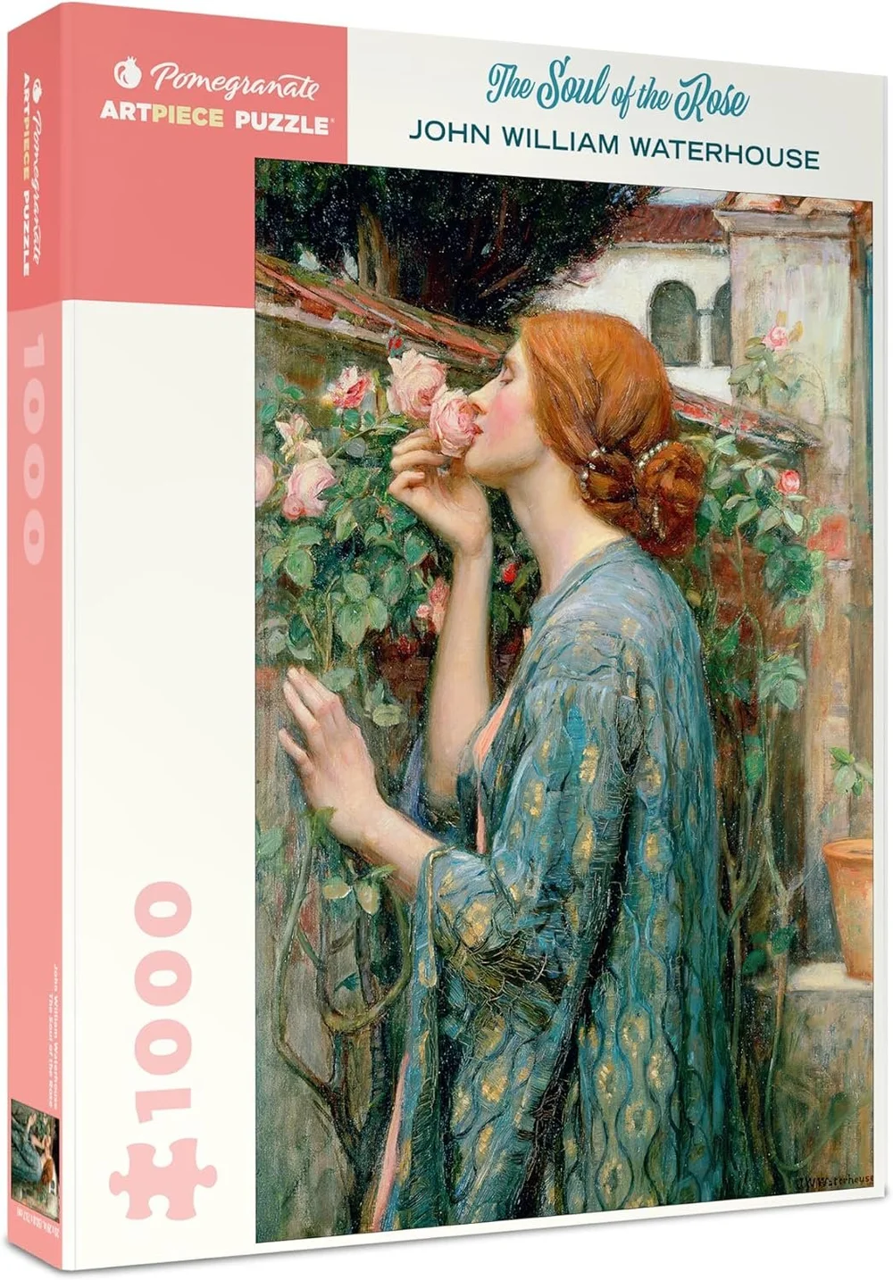 Soul Of The Rose 1000 Piece Jigsaw Puzzle - Waterhouse Romantic Art Painting, Matte Finish, Premium Fit