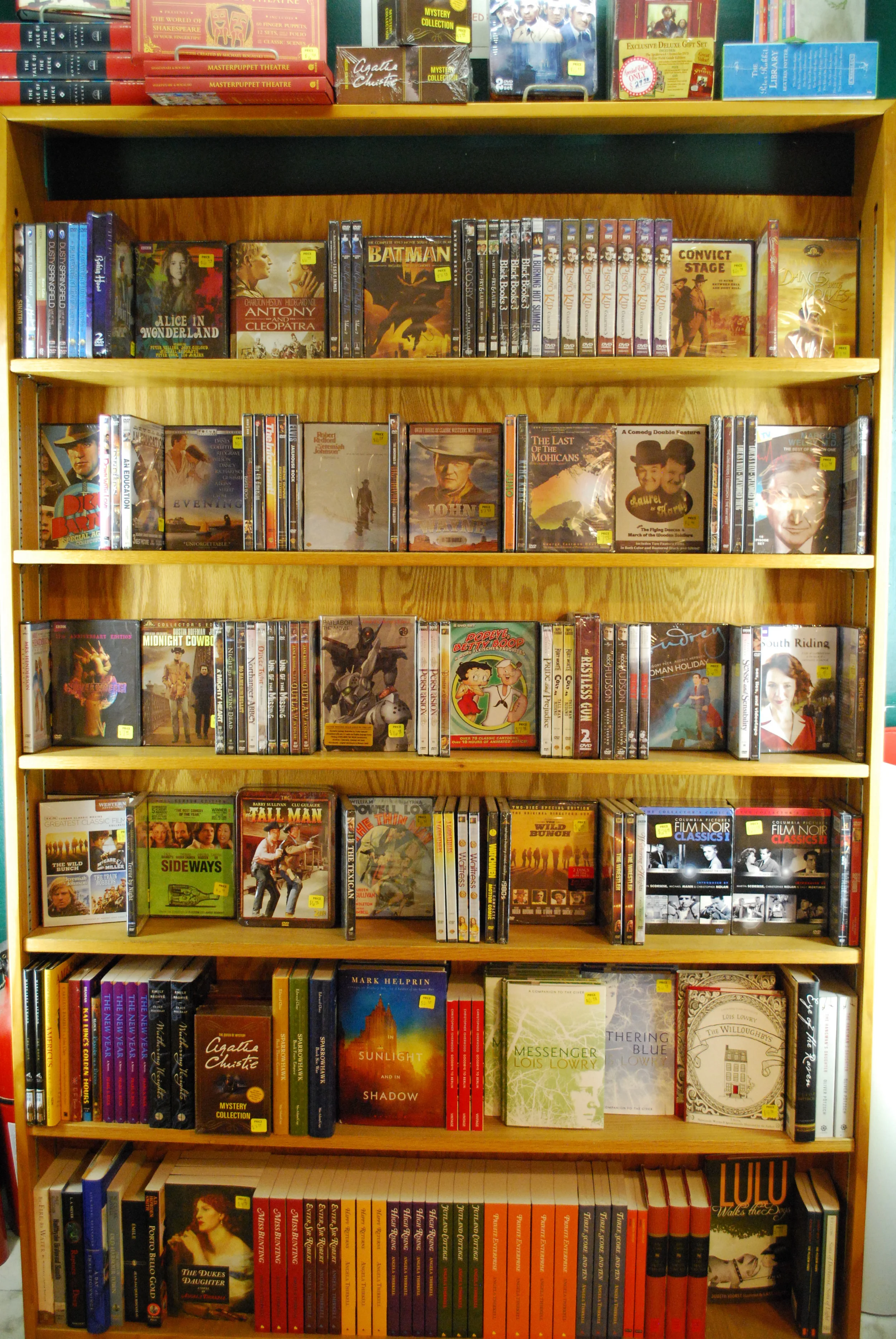 sale dvds and fiction