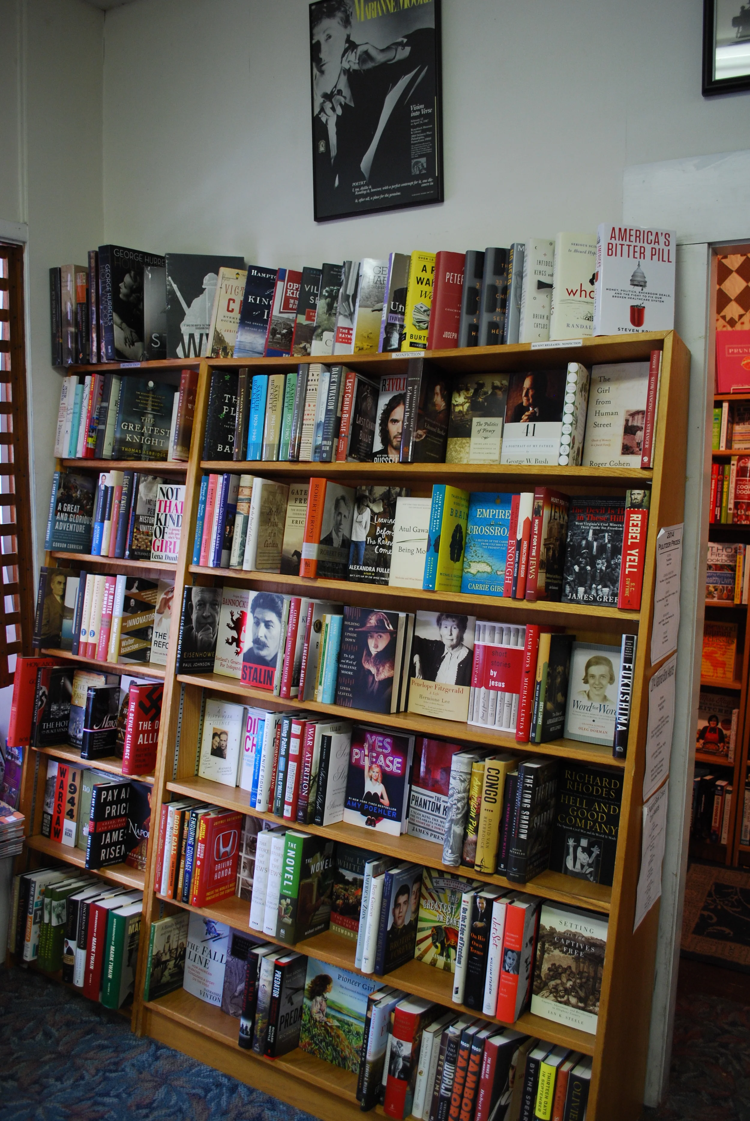 current nonfiction hardcovers