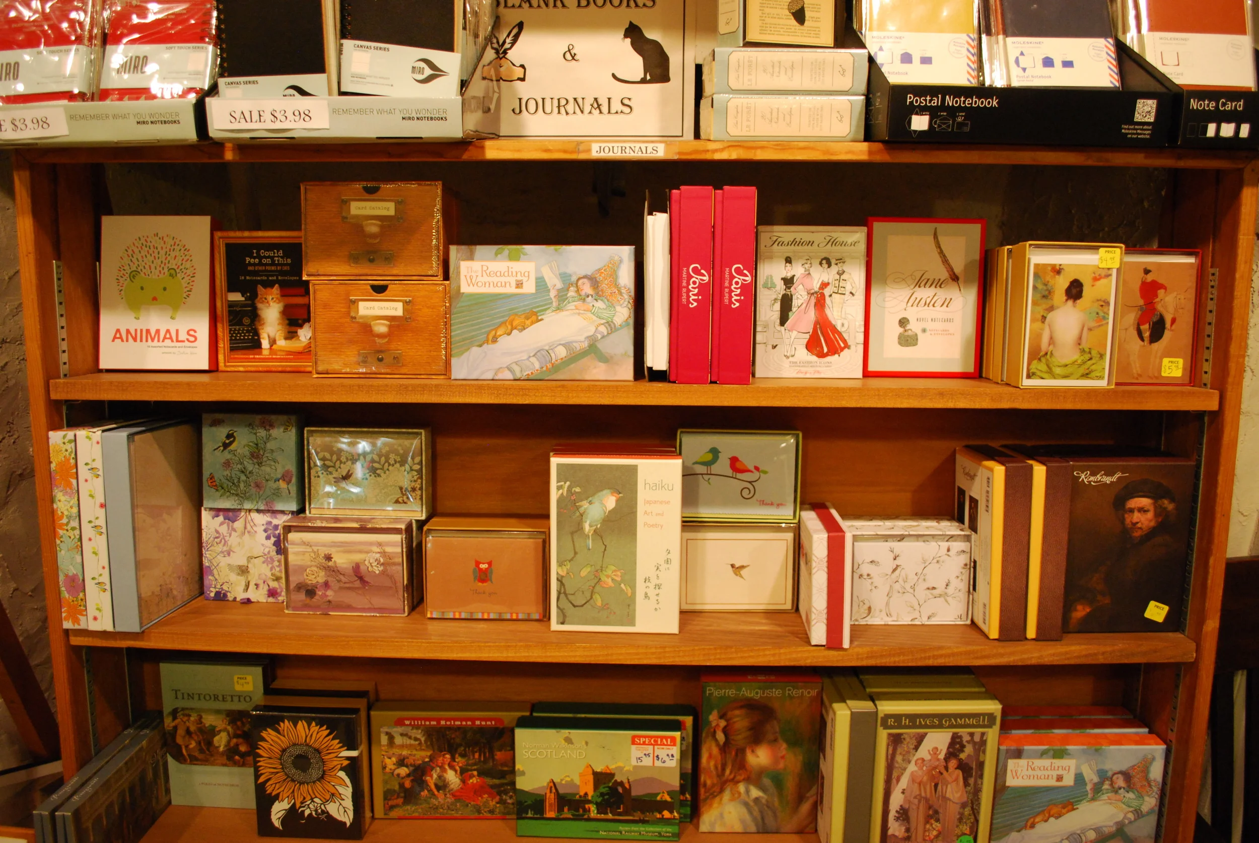 boxed notecards