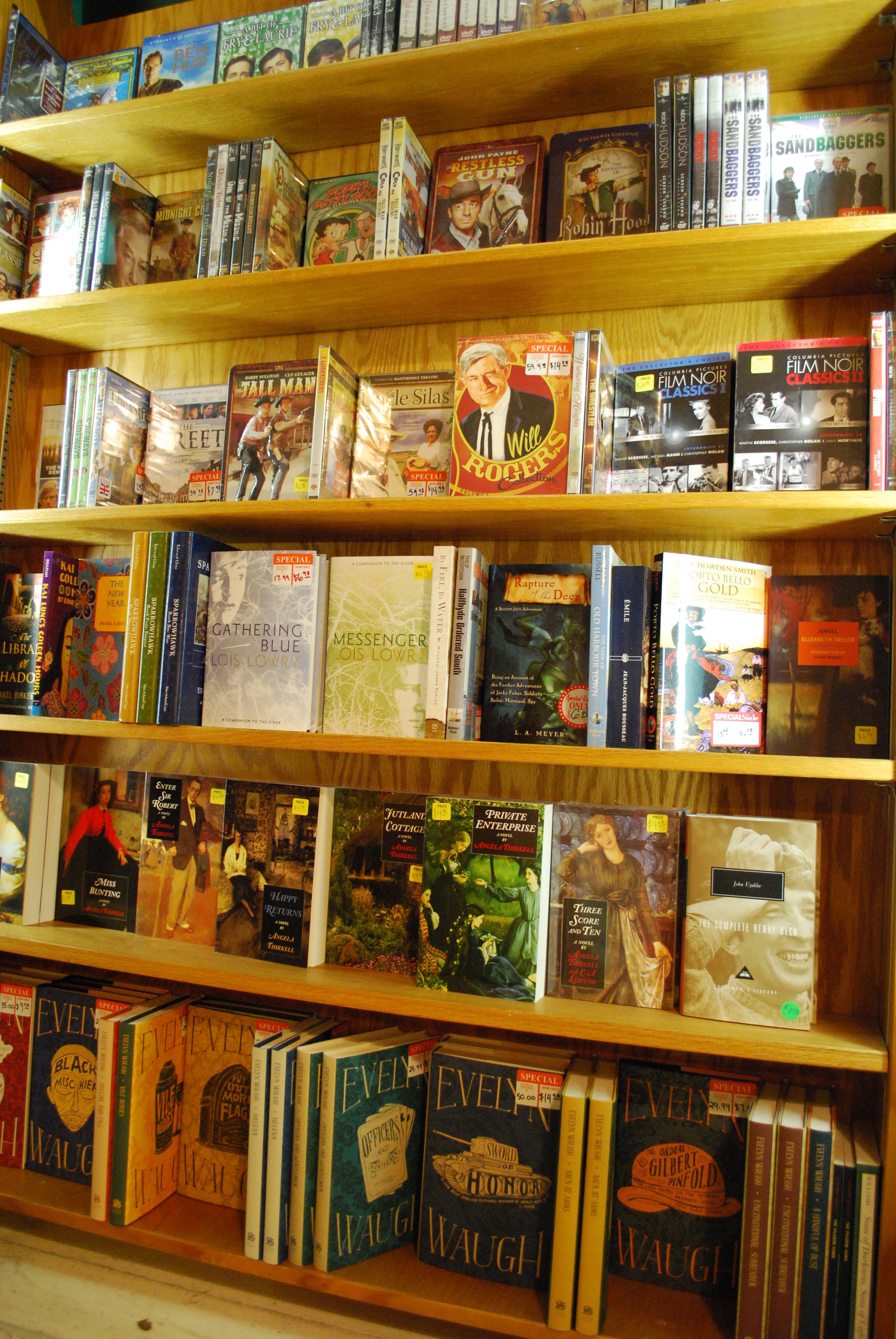 sale fiction and dvds