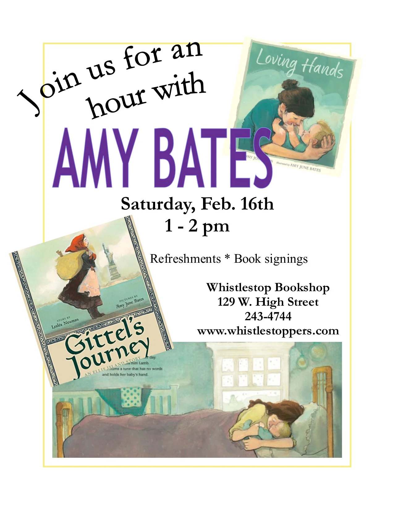 Amy June Bates Book Signing