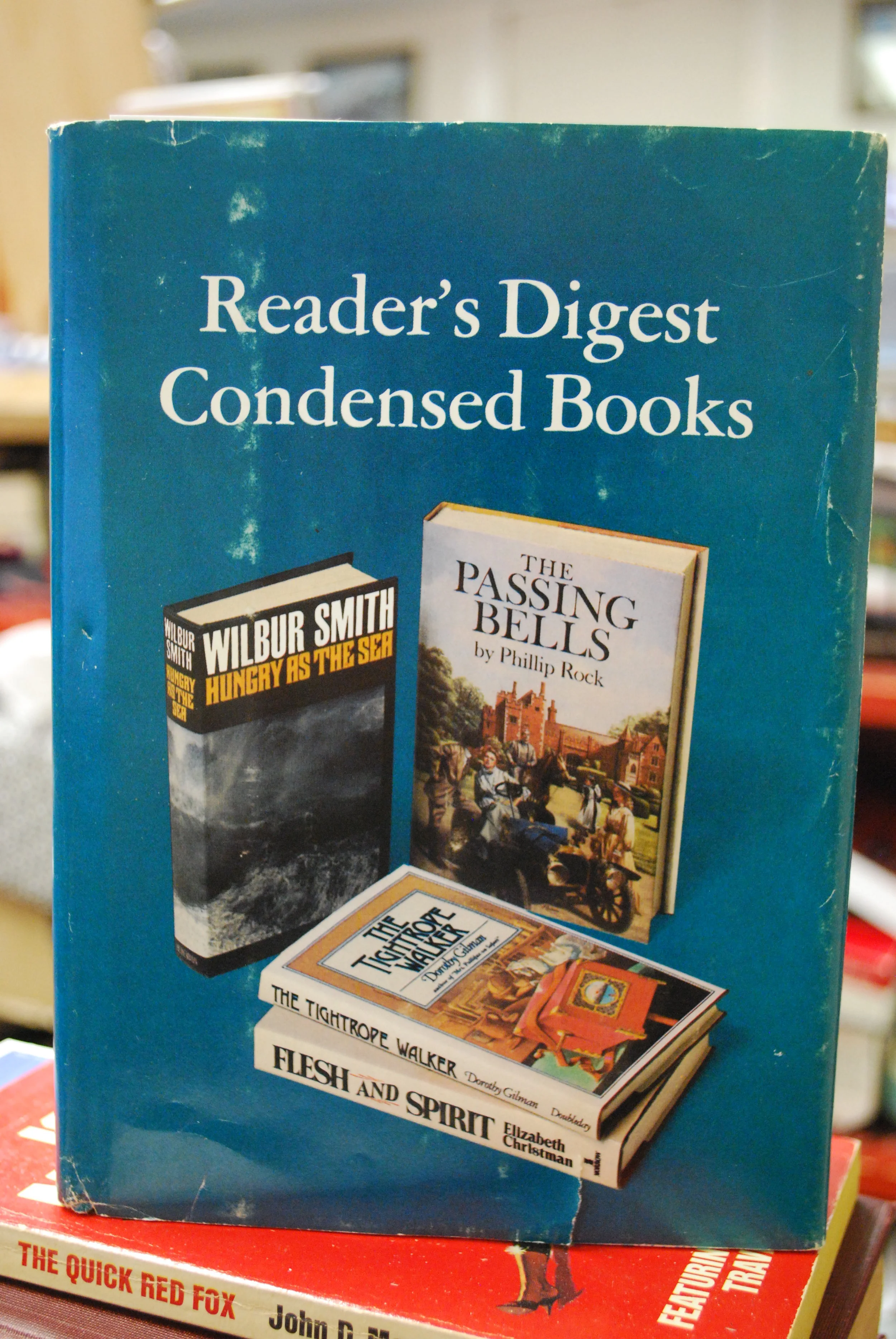 Unrepentant Confession:  Reader's Digest Condensed Books