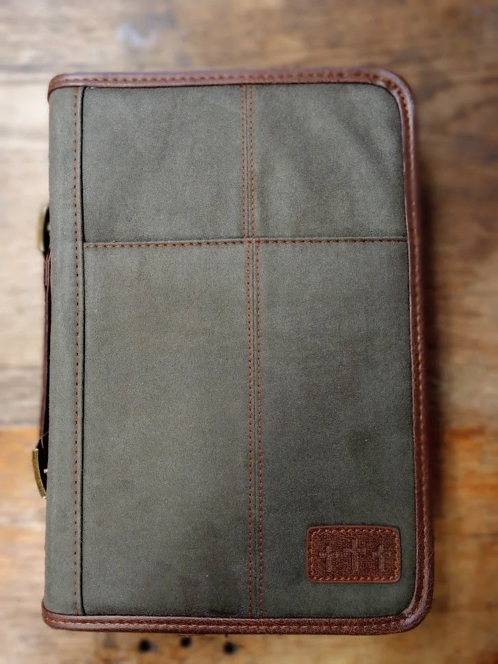 bible cover green suede.jpg
