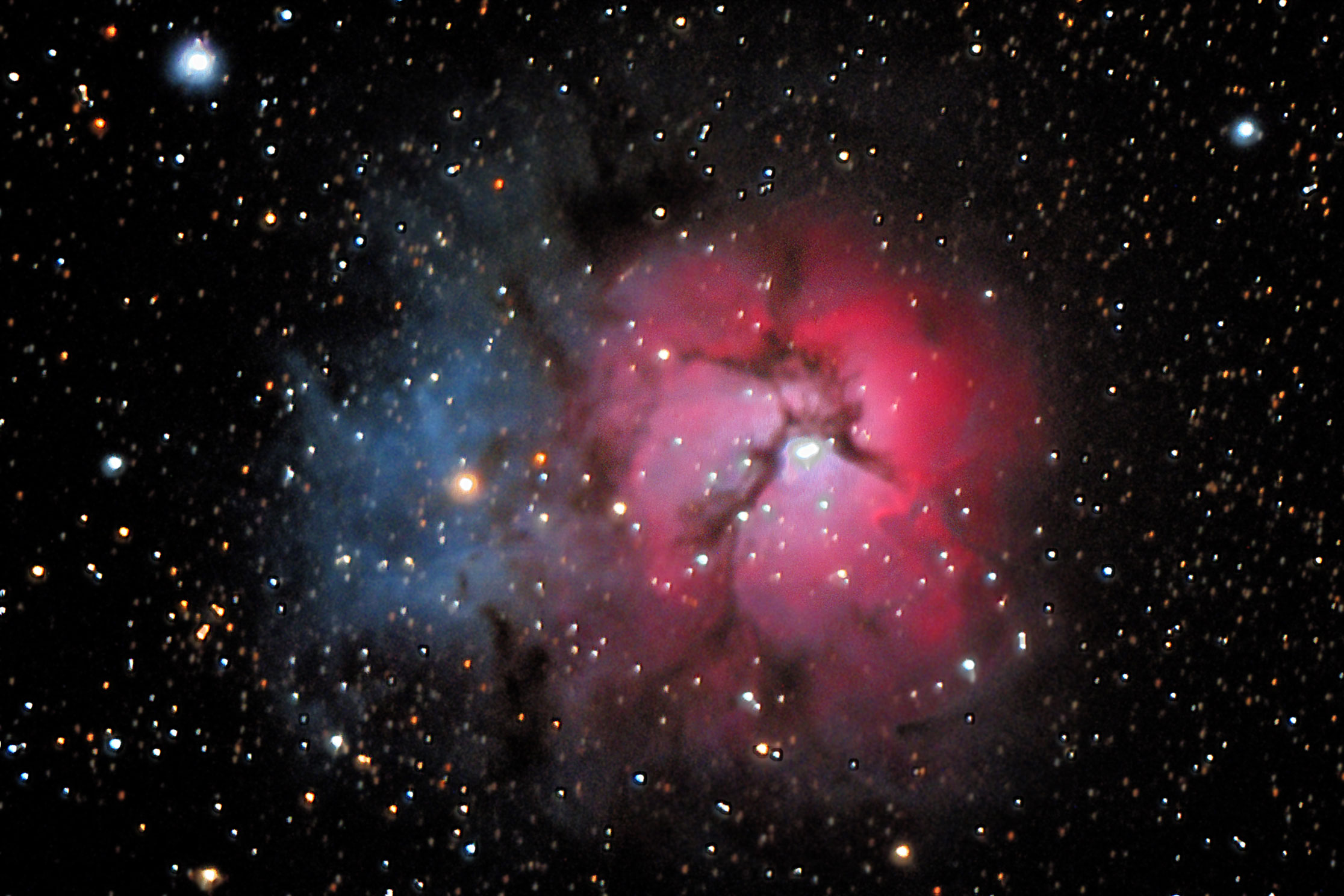 M20 – The Trifid Nebula