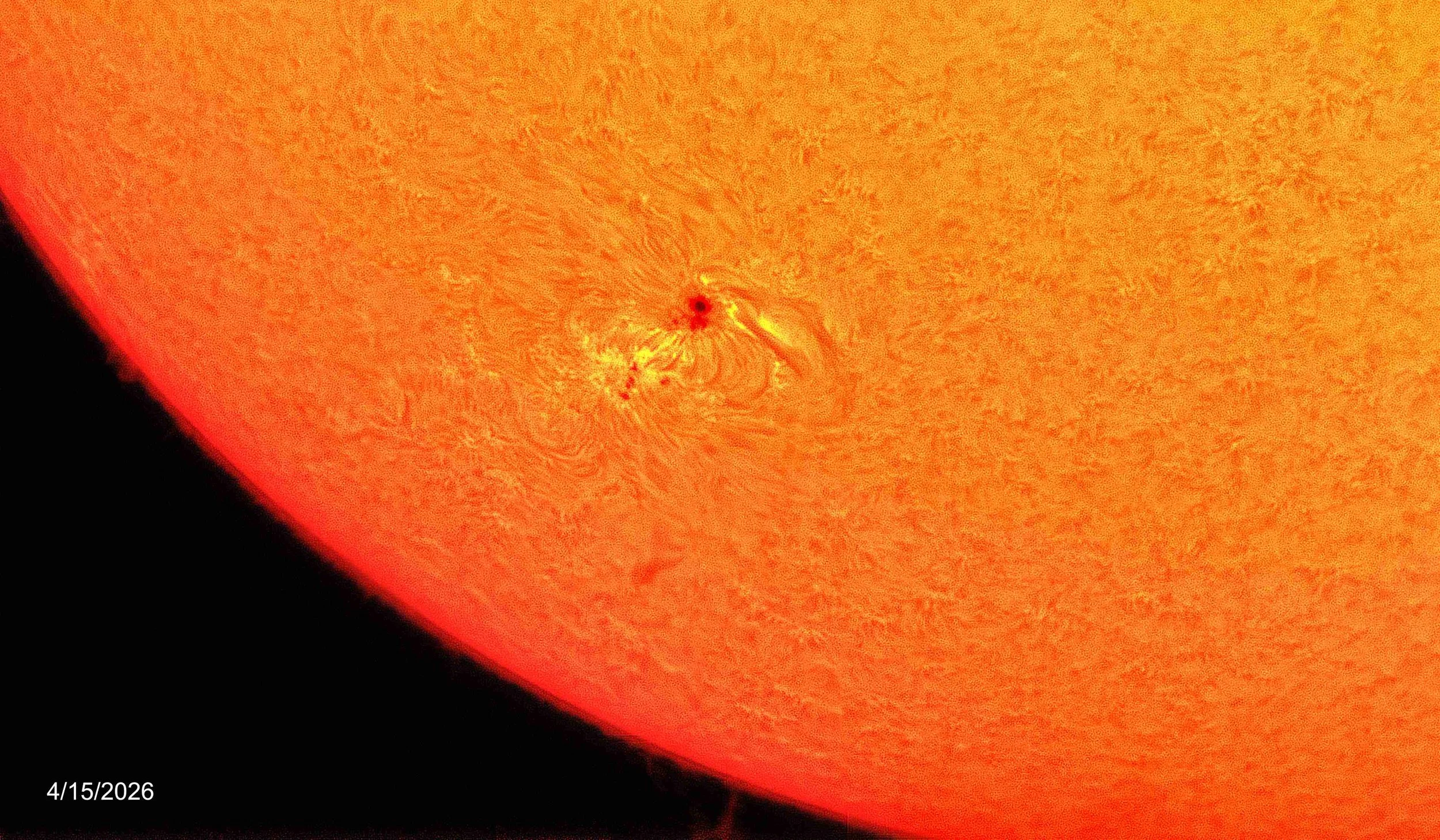 2026-04-15 Sunspot