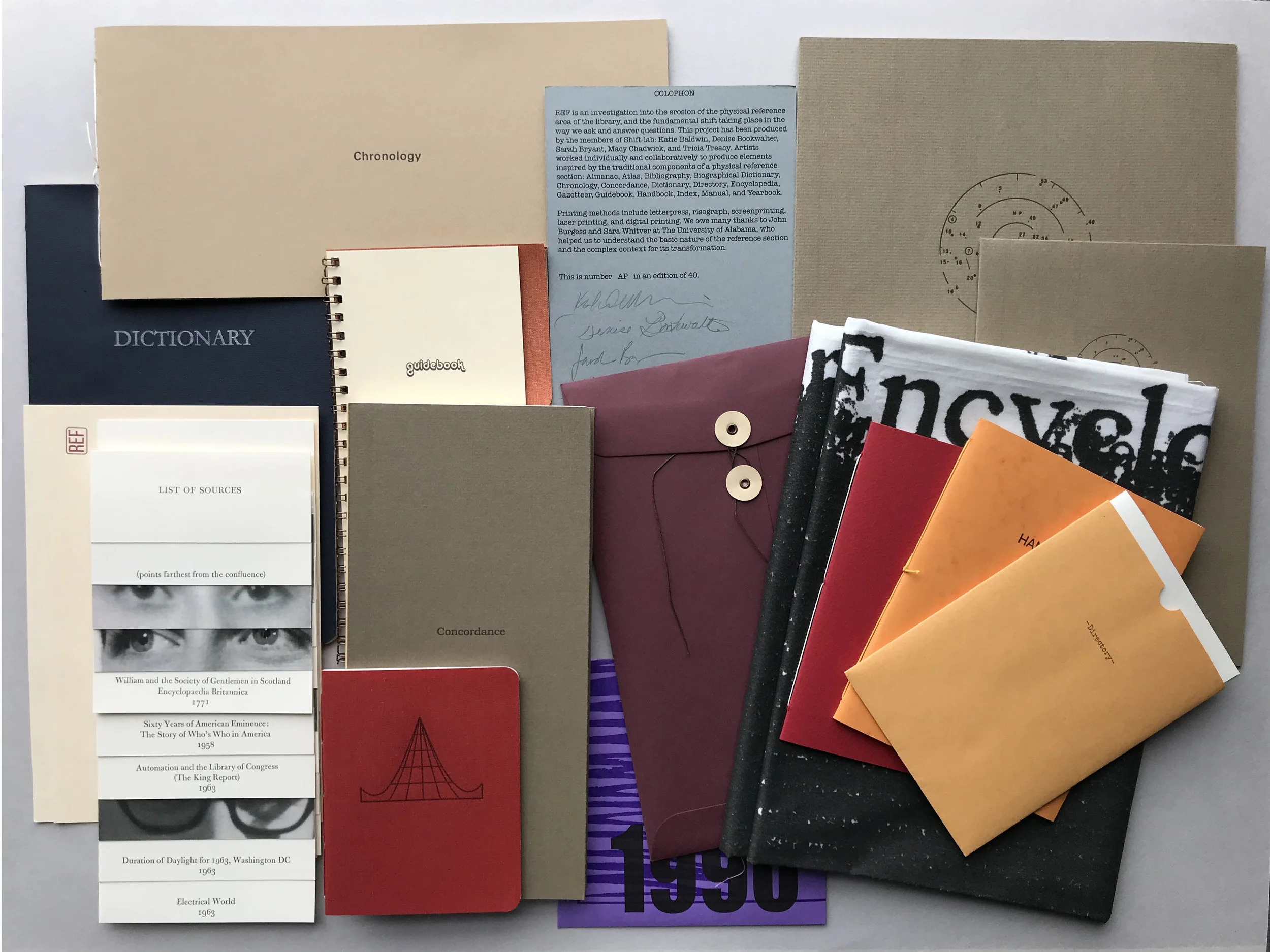 REF is an investigation into the erosion of the physical reference area of the library (2019)