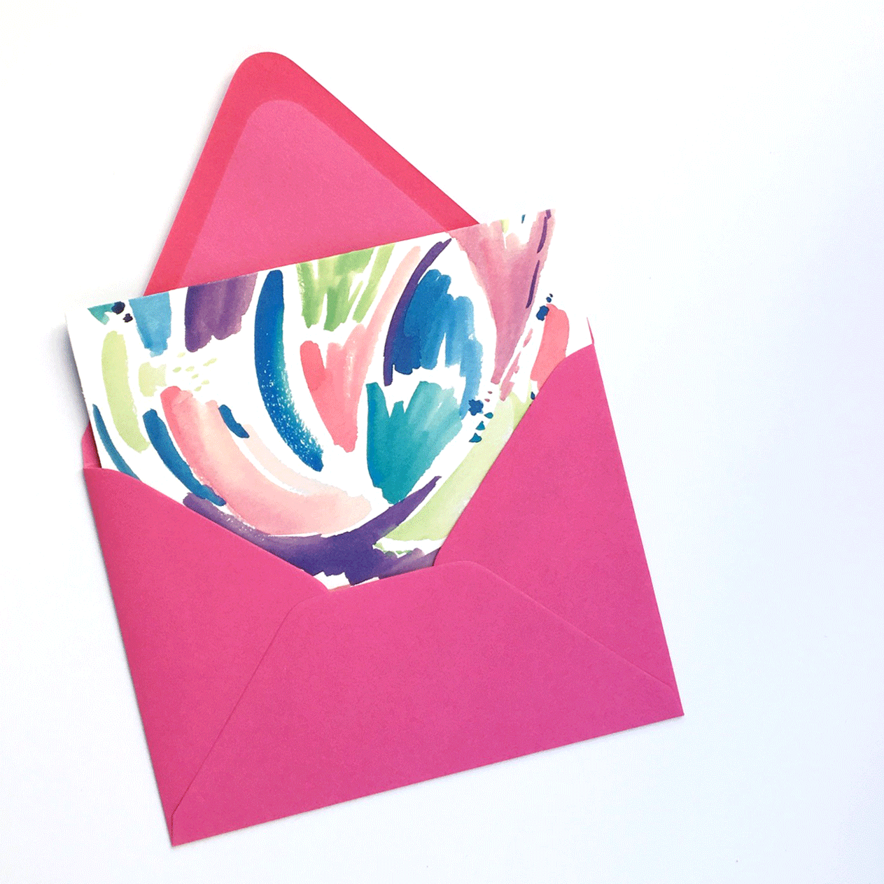 Free Download: Watercolor Notecard — Amanda Gomes Art + Design