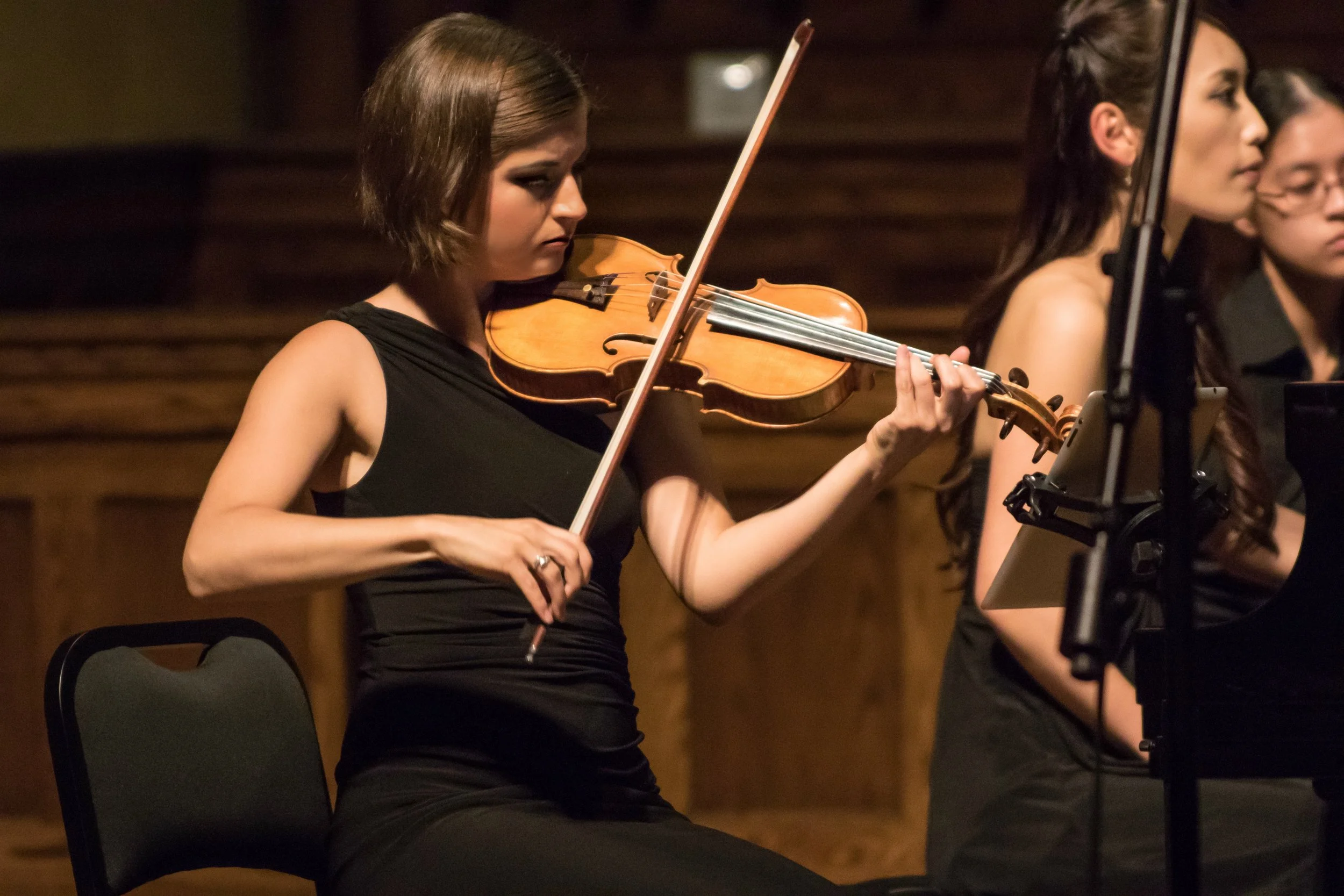 Performing Dan Visconti's Lonesome Roads with pianist Lisa Tahara & cellist Bryan Holt in the 2016 Ottawa International Chamber Music Festival Next Generation Showcase (Ottawa, ON).