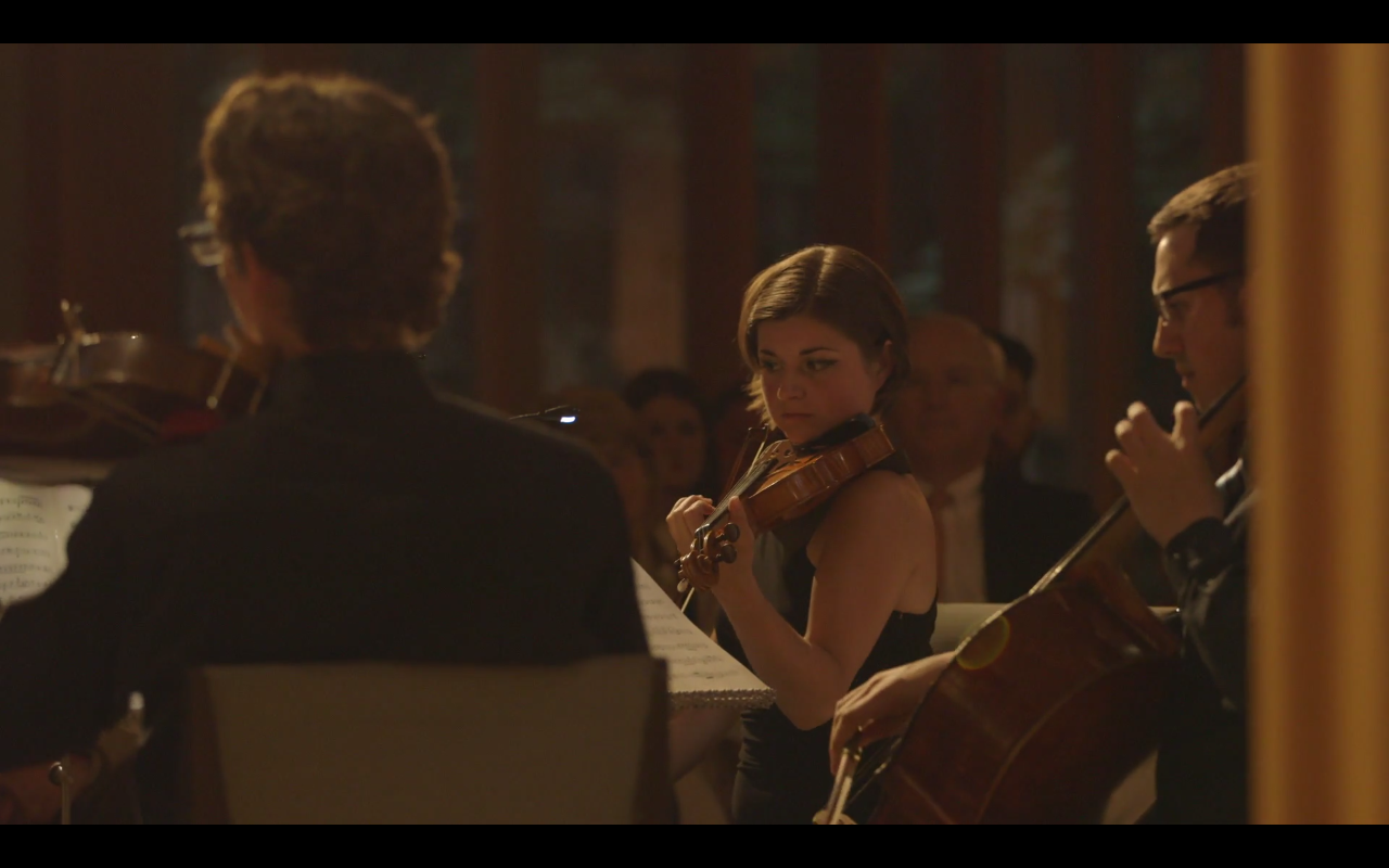 Performing Schumann's Piano Quartet with cellist Bryan Holt, violist Rory McLeod & pianist Lisa Tahara at Integral House (Toronto, ON).