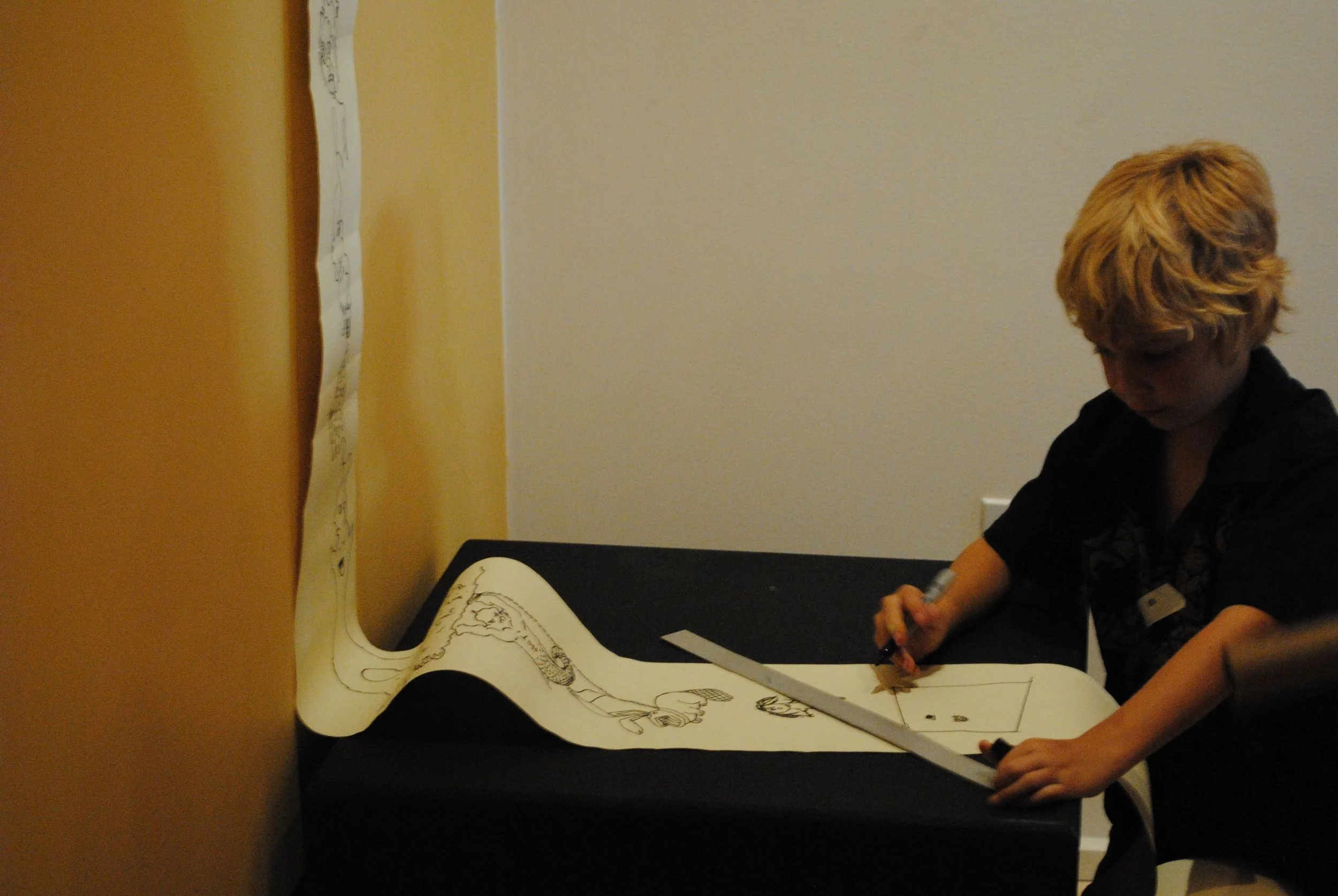 The following images are of art education projects I was involved with on a programmatic level, meaning I was involved with designing or administering the project, and/or exhibiting the work.