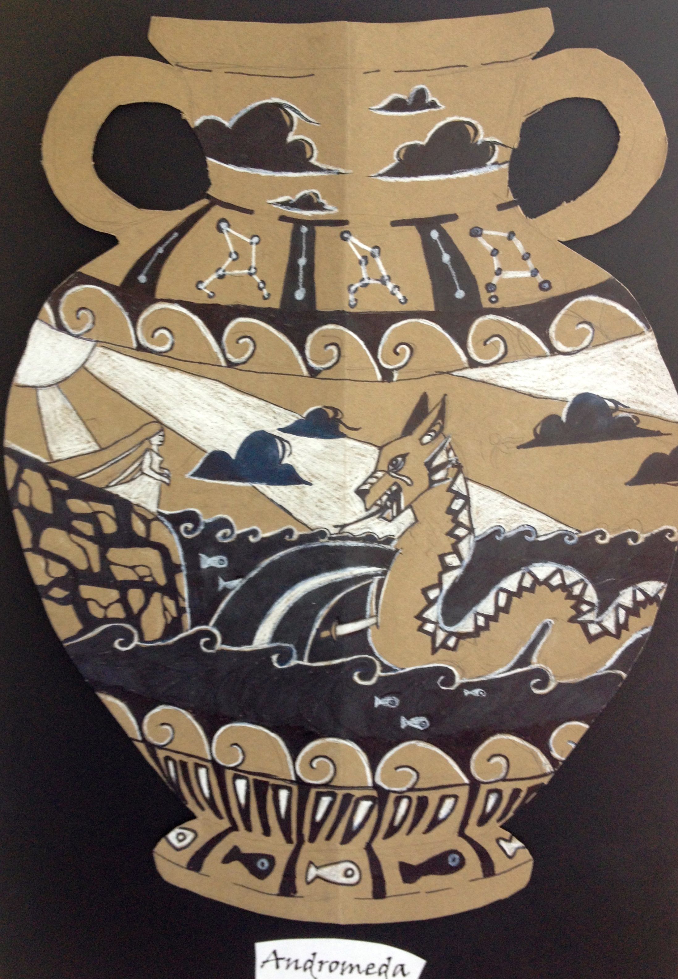 7th Grade Mythology Illustration