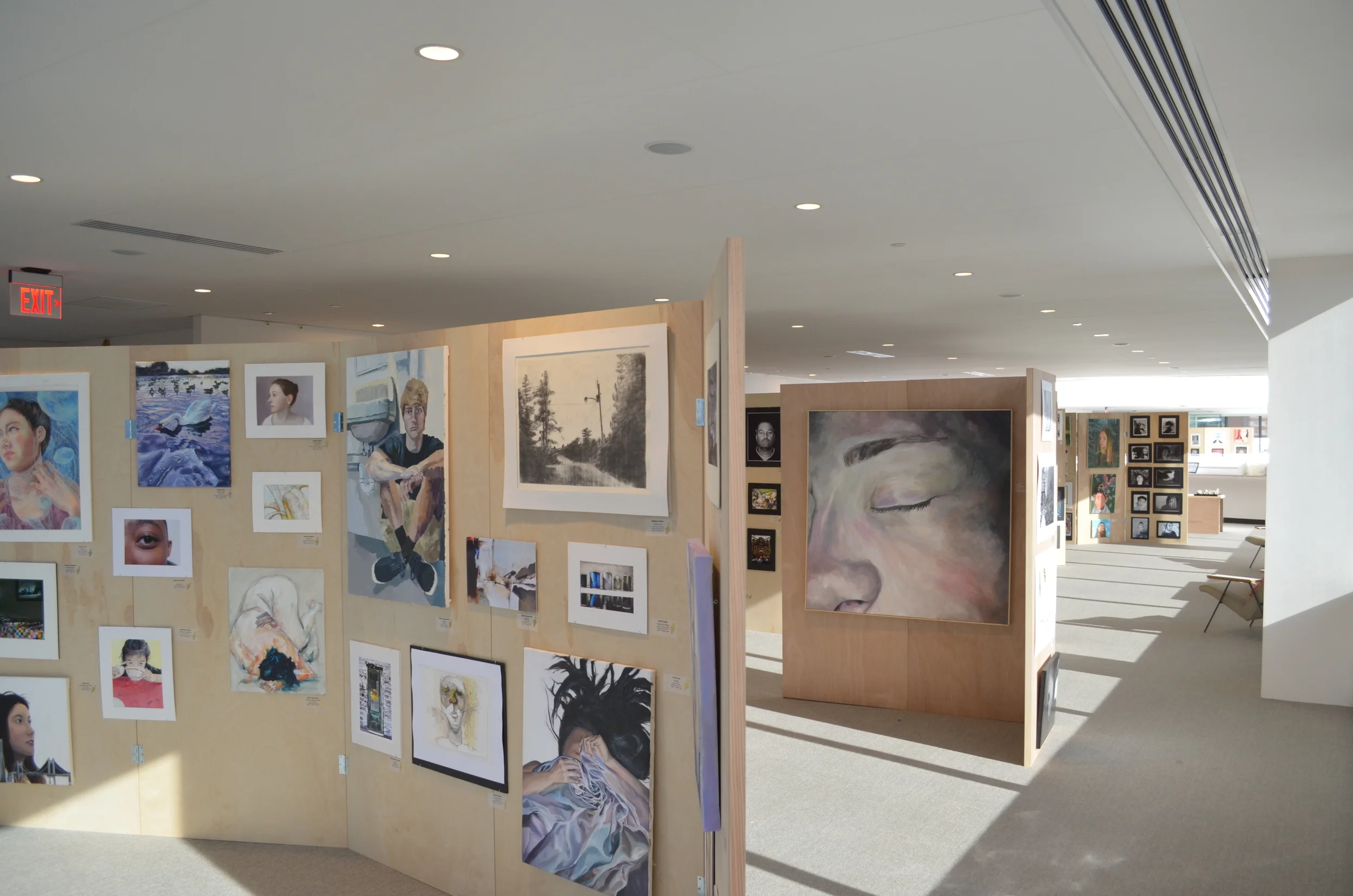  Massachusetts Regional Scholastic Art &amp; Writing Awards 2016, Gold Key Exhibition at EF, Education First.&nbsp; 