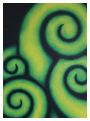 Green koru