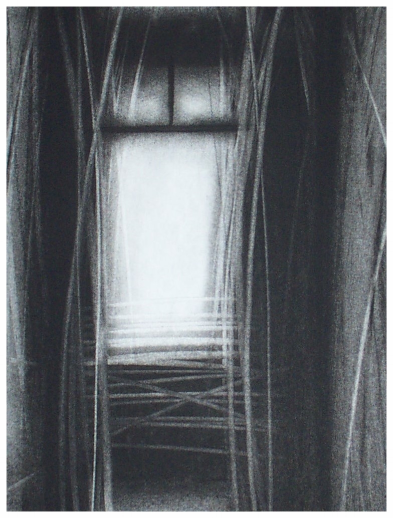 'Window 1'  Charcoal on Paper