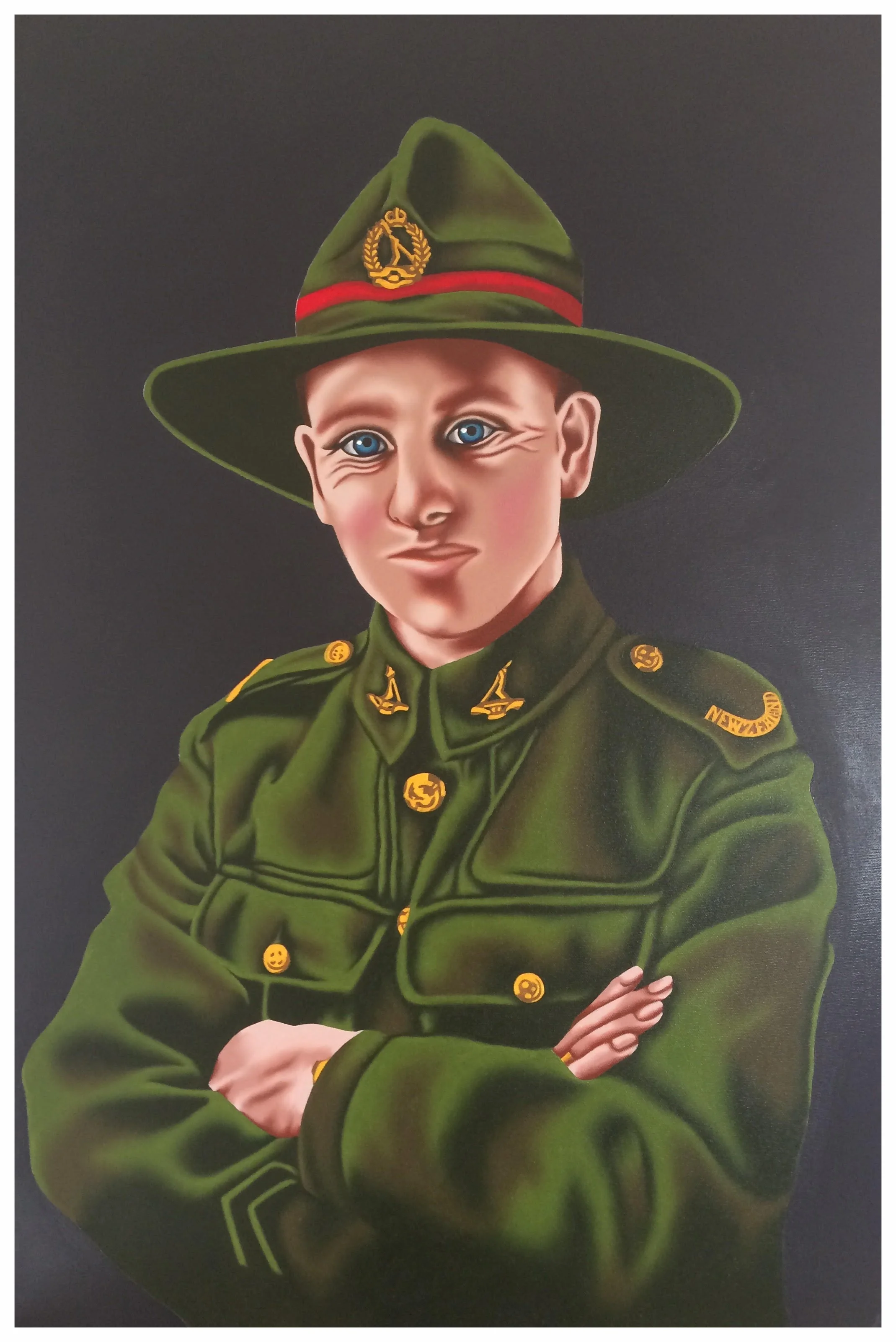 'George Ernest' Oil on Canvas 910x615mm